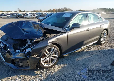 2023 Audi A4 Premium Plus 45 Tfsi S Line Quattro S Tronic из США, поврежденный, VIN WAUEAAF4XPN005557